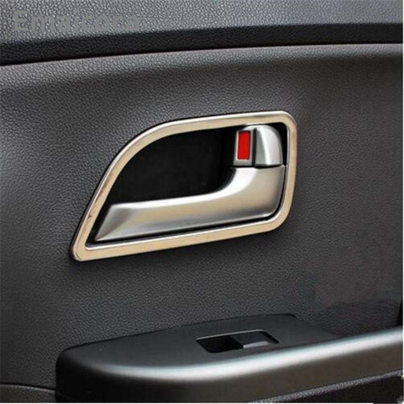 For Kia K2 Rio 2011-16 Car-styling Interior Center Dashboard Outlet Widow Lift Door Handle Gear Shifter Turn Light Trim Sticker