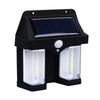 Solar Wall Light Tungsten Filament Warm Lighting Waterproof Wall Lamp for Outdoor