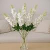 Lifelike Artificial Delphinium Flower 72cm Simulation Flower Delphinium Stem Christmas Decoration