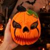 Maschera Facciale Zucca Fantasma di Halloween, Maschera Facciale, Lanterna Spaventosa per Feste, Materiale Rigido, Horror, Traspirante, Accessori per Costumi per Giochi in Stanze Segrete, Non Sbiadisce