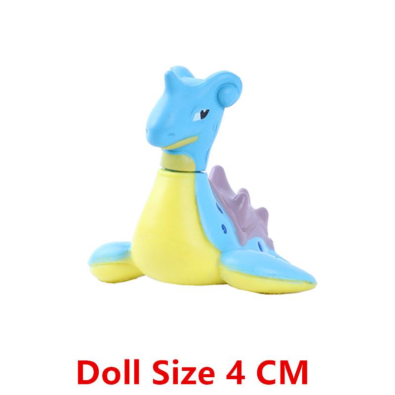 Toys Model New 4-9 CM Pokemon Anime Figure Pikachu Gengar Eevee Series Mew Cartoons Figure Pocket Monster Action Gifts Kids