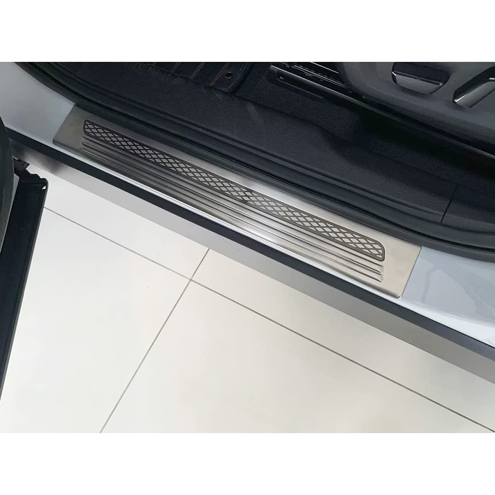 RUIQ Mitsubishi New Outlander PHEV GN Series Exclusive Interior and Exterior Stainless Steel Step Garnish Side Step Garnish Full Cover Trim Mitsubishi