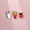 Quirky Bold And Metal Badge Brooch Featuring Eyecatching Cartoon Style Fashion For