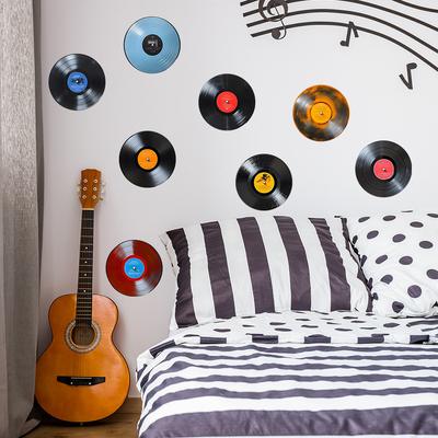 Watercolor Paint Red Panda Umbrella Children's Bedroom Living Room Home Beautification and Decoration Wall Stickers