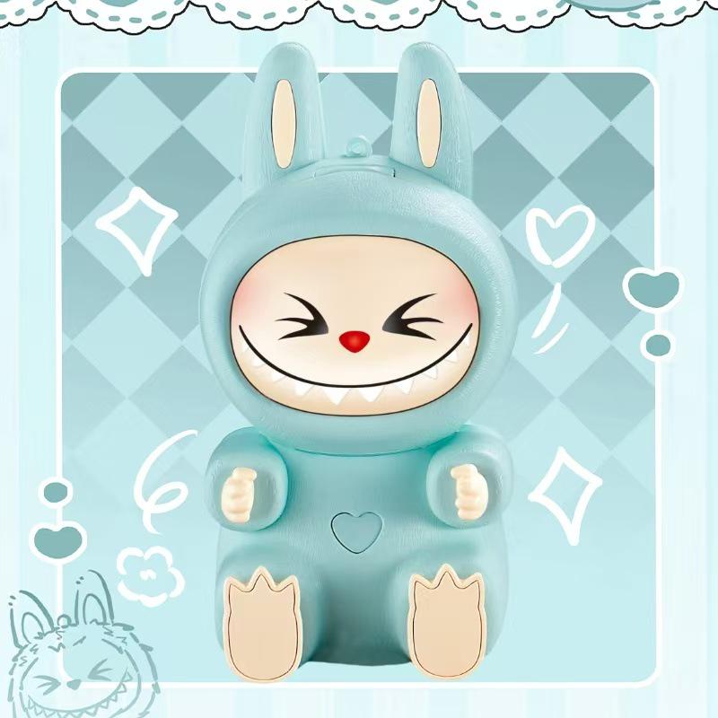 Popular Three-Speed Night Light Mini Neck Fan with Pull-out Flip Design for Outdoor Use