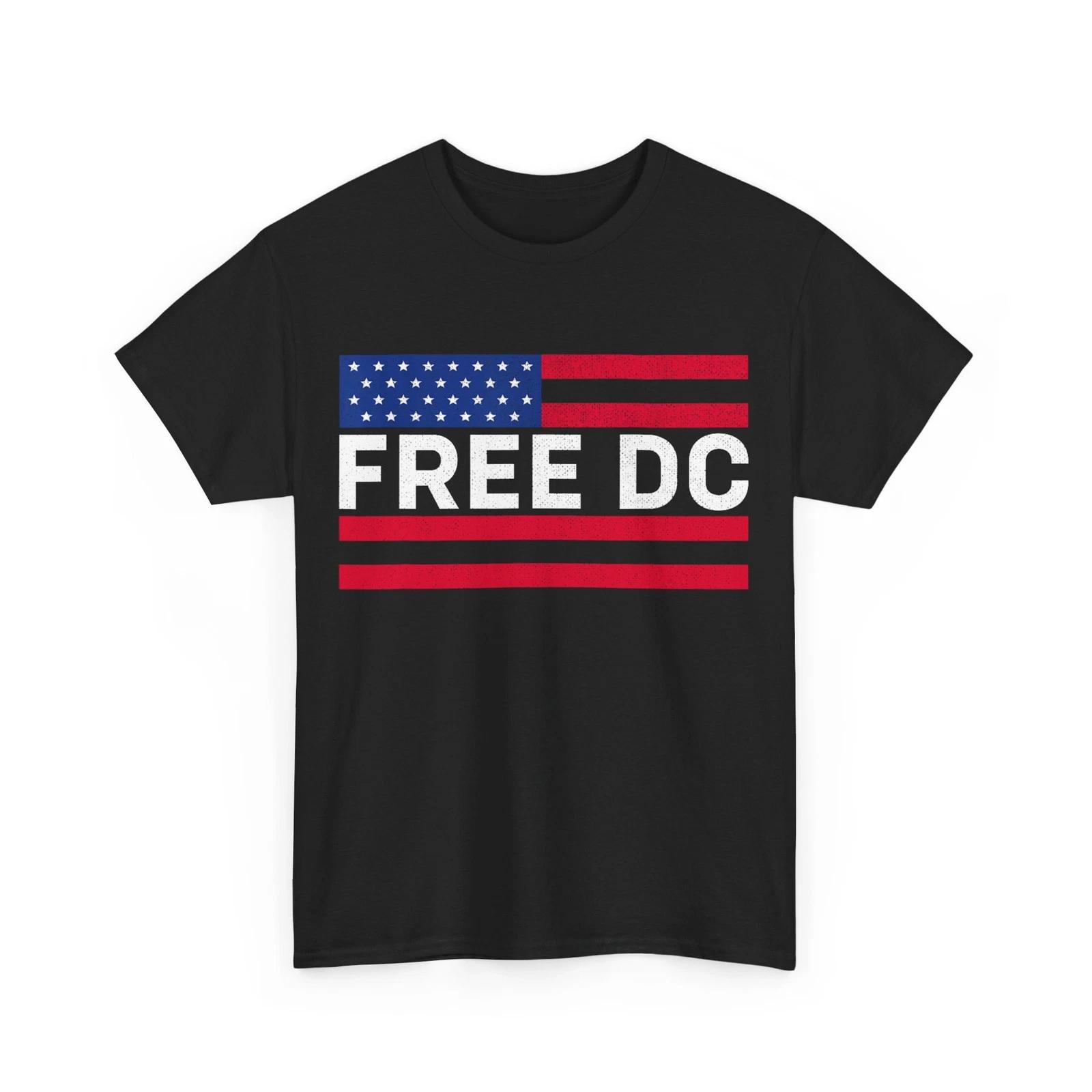 Free DC T-Shirt, Washington Free DC Shirt L