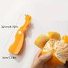 Plastic Foldable Orange Peeler Tool Compact Design Lightweight Durable Kitchen Gadget for Easy Citrus Fruit Peeling and Preparation