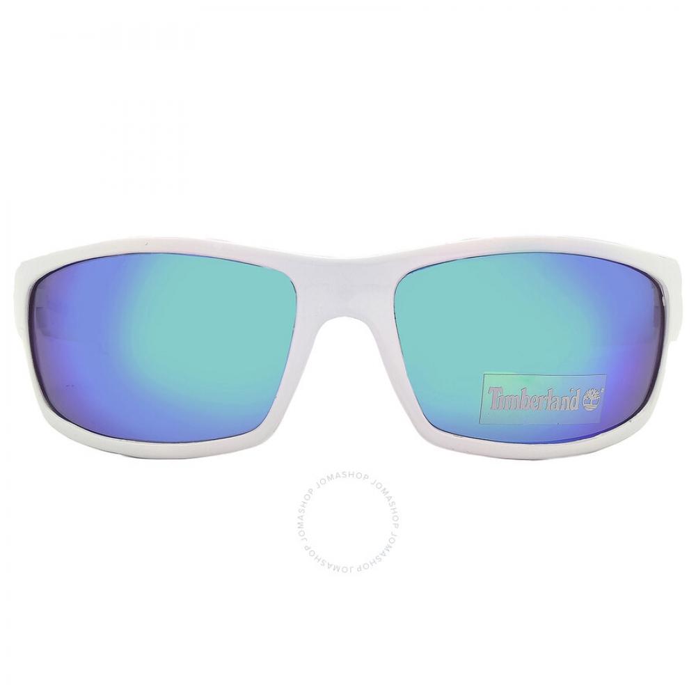 

Мужские солнцезащитные очки Timberland Green Mirror Wrap TB7267 21Q 62