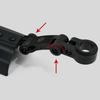 1 Pair Bike Mudguard Front Rear Set Universal Adjustable PP Material Lengthened Widened Easy Clean