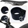 Seat Post Clamp Saddle Clip Aluminum Alloy Easy to Install 1.25" Replace Road Bike Tube