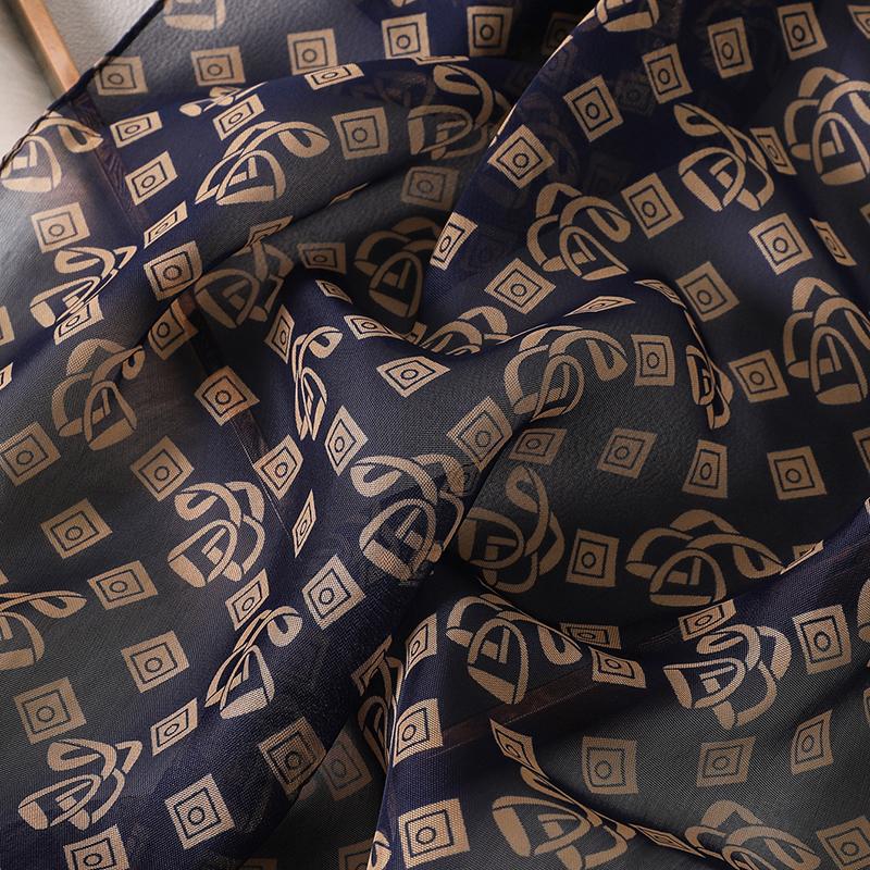 Elegant Chiffon Scarf for Women Versatile Scarf Sun Protection Decorative Scarves Fashion Lady