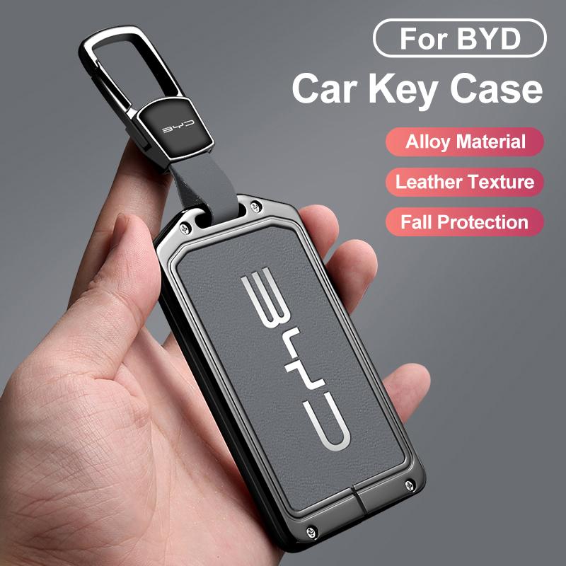 

Модный Чехол-Держатель для NFC-Карты-Ключа Автомобиля для BYD Atto 3 Tang DM Han EV Song Pro Qin Plus Защитный Чехол Брелок Авто Аксессуары