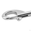 Stainless Steel 80mm Swivel Clip Bolt Snap Hook Dog Leathercraft Accessories