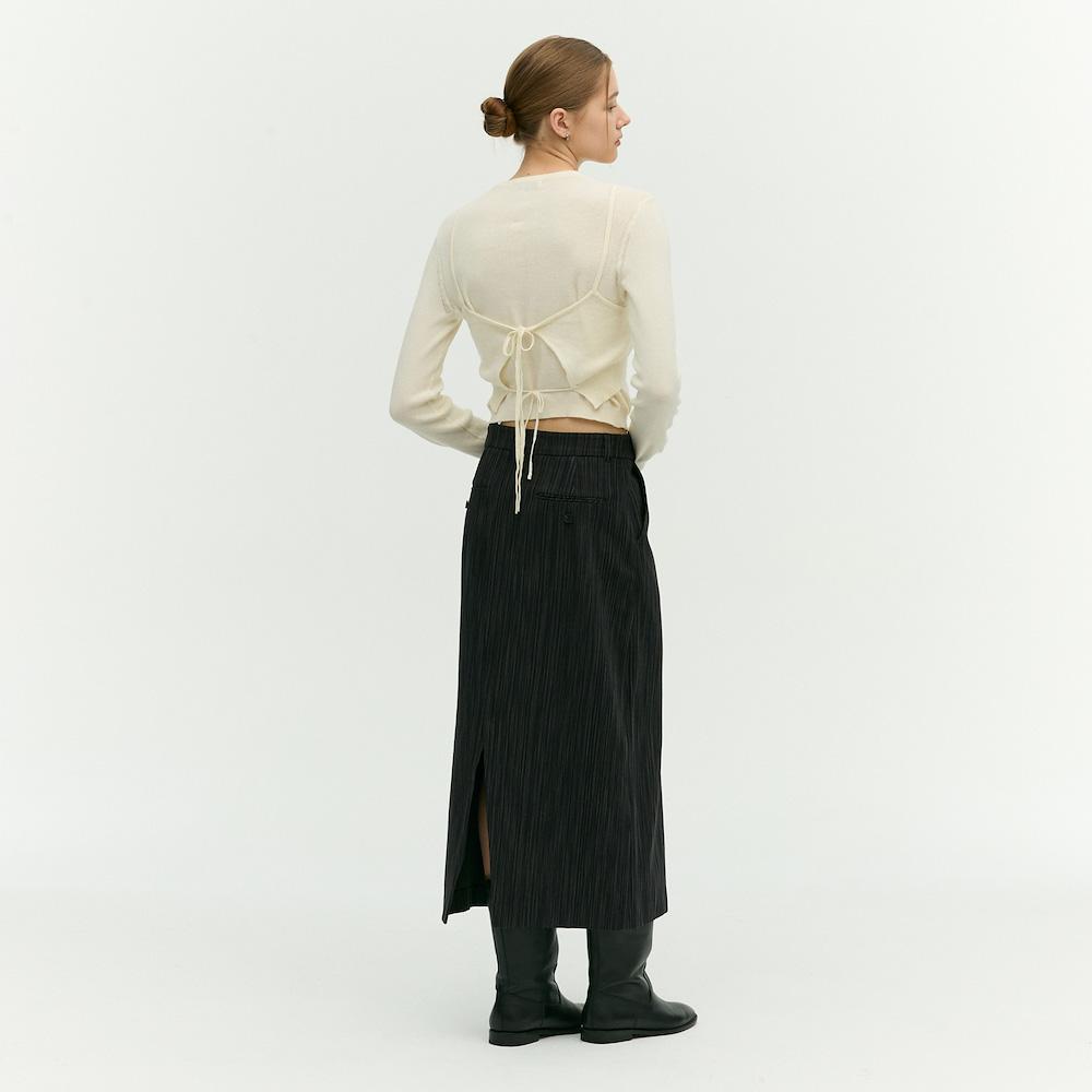Ibiem Asymmetrical A-Line Skirt Emp2Wsk040