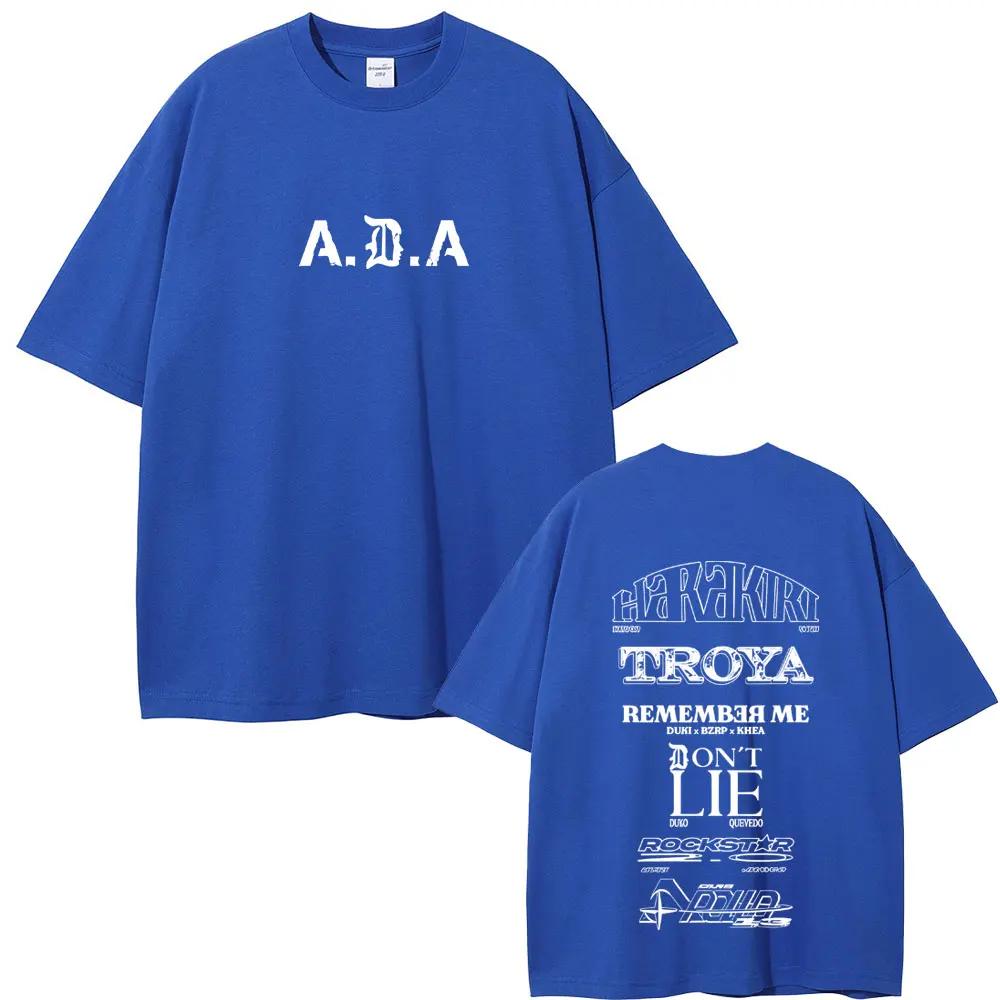 

Rapper Duki Merch T-shirt Men Women Fashion Hip Hop Oversized Short Sleeve T Shirts Male Casual Pure Cotton T-shirts 3XL