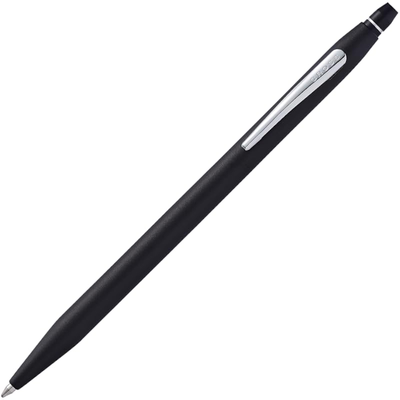Cross Click Refillable Ballpoint Pen, Medium Ballpen, Includes Premium Gift Box - Classic Black Lacquer