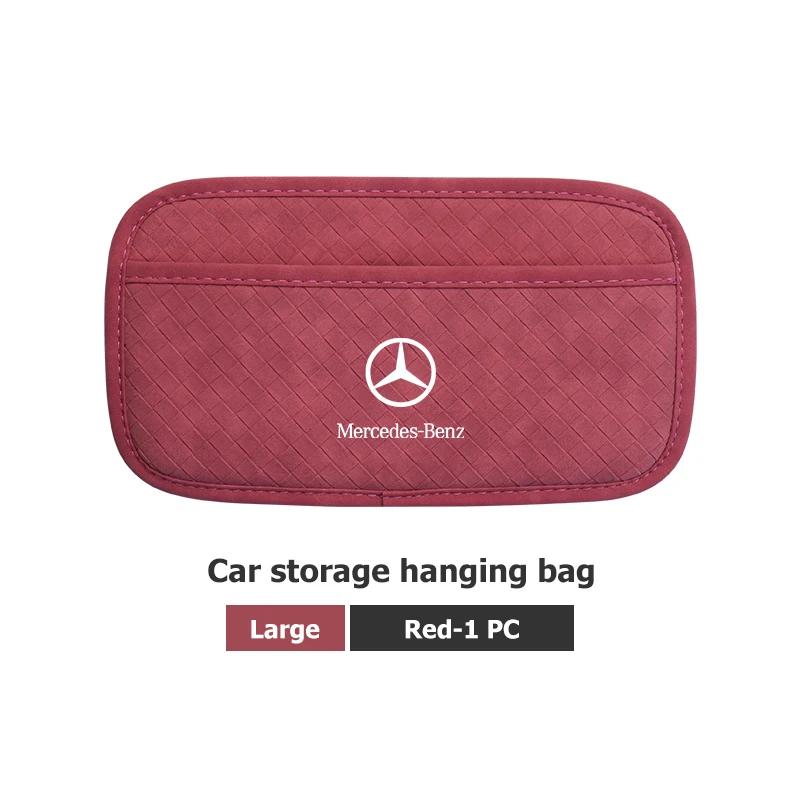 XDFMN1 Hot 2026 New For Benz Car Door Seat Back Self Pasting Multi-Functional Storage Bag For Mercedes Benz C180 C300 W124 W176 W177 C2