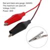 2pcs Circuit Test USB to Alligator Clip Adapter Cable Male Female USB to Alligator Clip Probe USB Cables with Alligator Clip