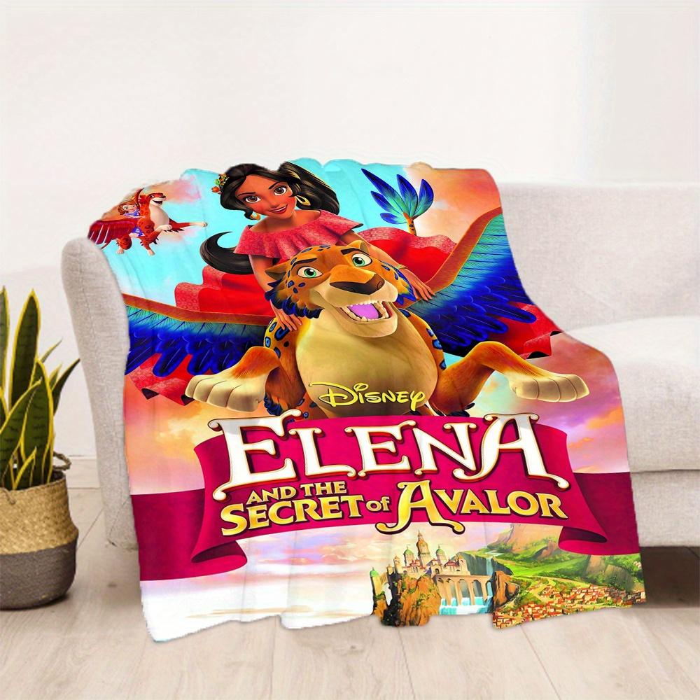 1pc, Disney Elena of Avalor Throw Blanket Soft Blanket for Room Decor, Outdoor Blankets, Living Room, Travel, Camping