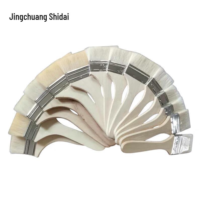 Wooden Handle Wool Brush