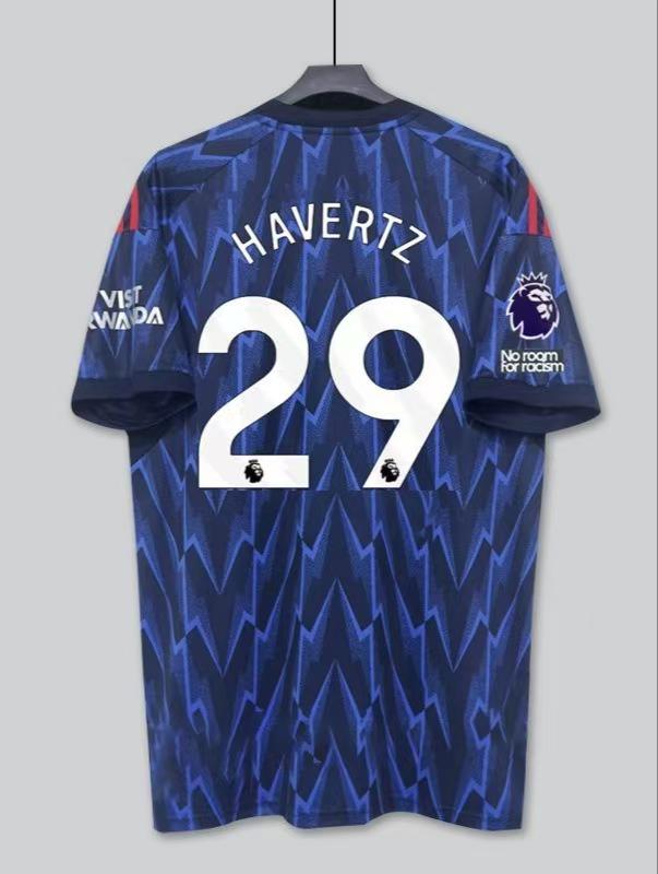 

Arsenal Premier League Away Kit - Saka & Rice Fan and Player Versions S