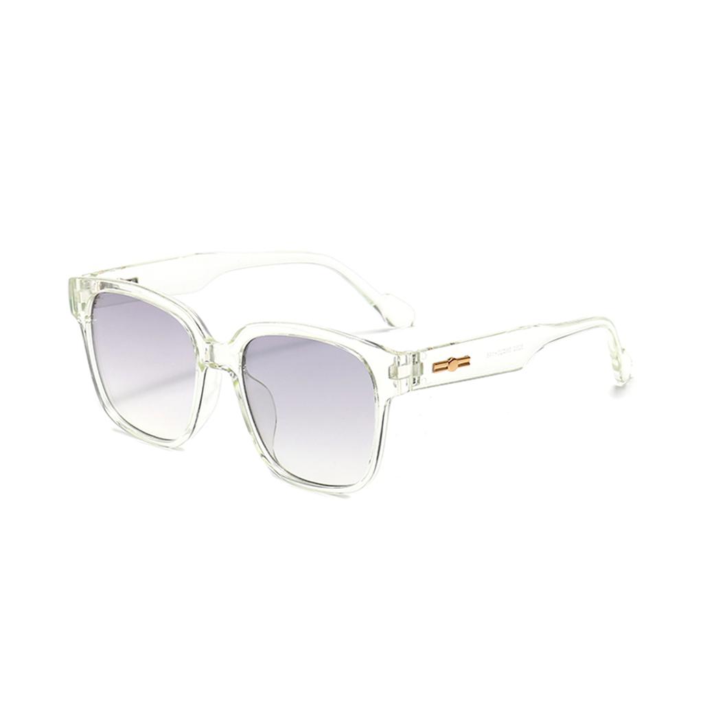New Popular Color Matching Sunset Fashion Street Shooting Box Glasses Plain Yan Chao With Black Sunglasses With Borders.