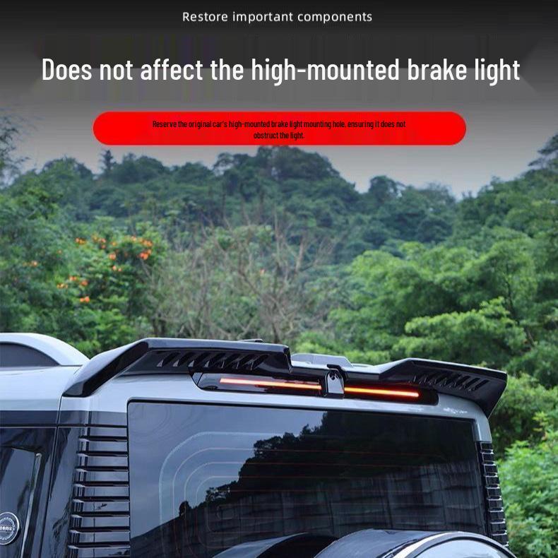 Jetour Traveler/Shanhai T2 Rear Roof Spoiler - Exterior Decoration