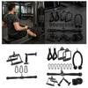 3 Pieces Pull Down Pulldown Attachment Handle with Rotating Axis for Grip Support Steel Build