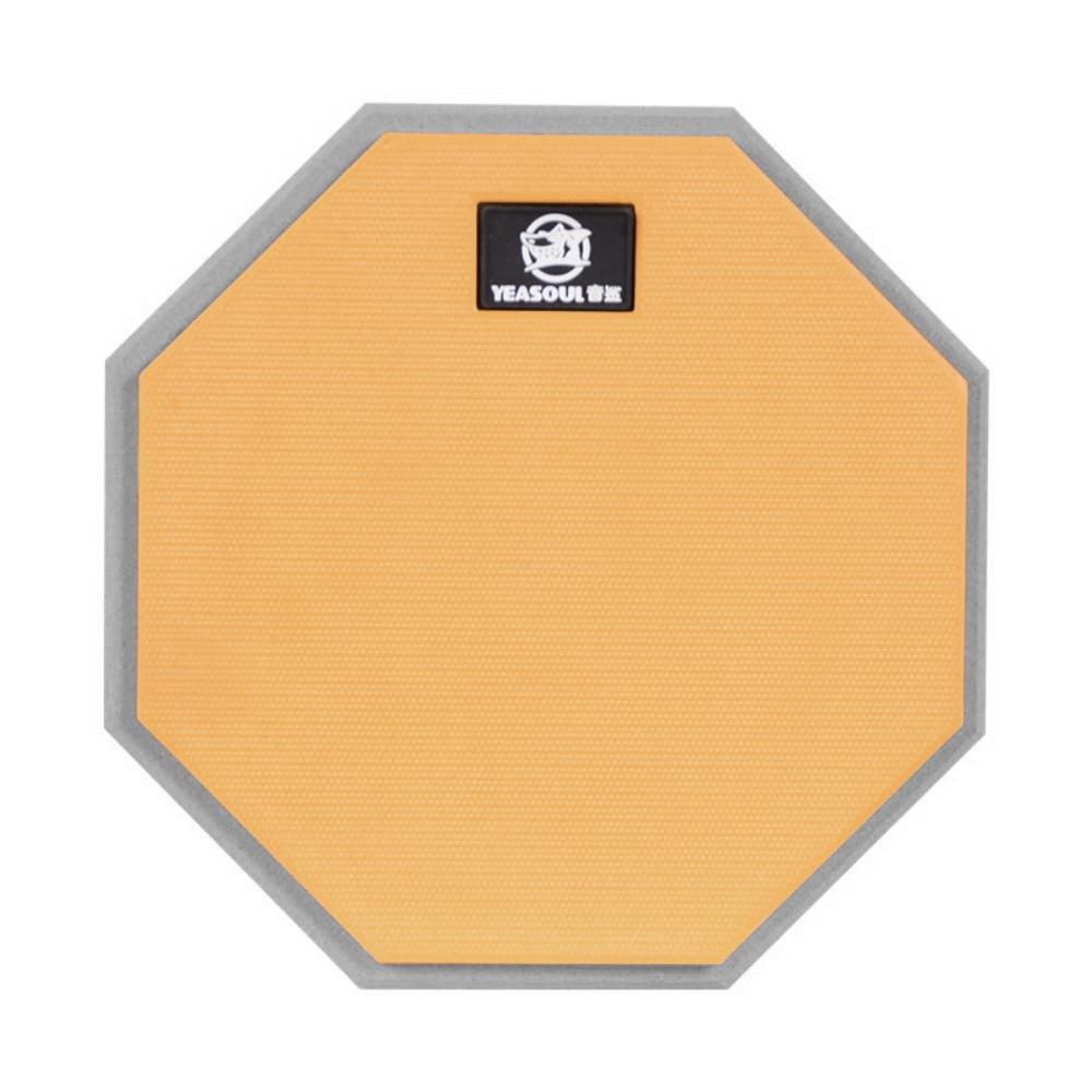 

Амортизирующий пэд для барабана Регулируемая стойка Бесшумный пэд для барабана Высококачественный пэд для тренировок жёлтый