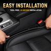 2PCS Car Seat Gap Filler and Organizer, Universal Console Catcher Fill The Gap Between Seat and Console, Anti-Drop Organizer | Suitable for Most Car
