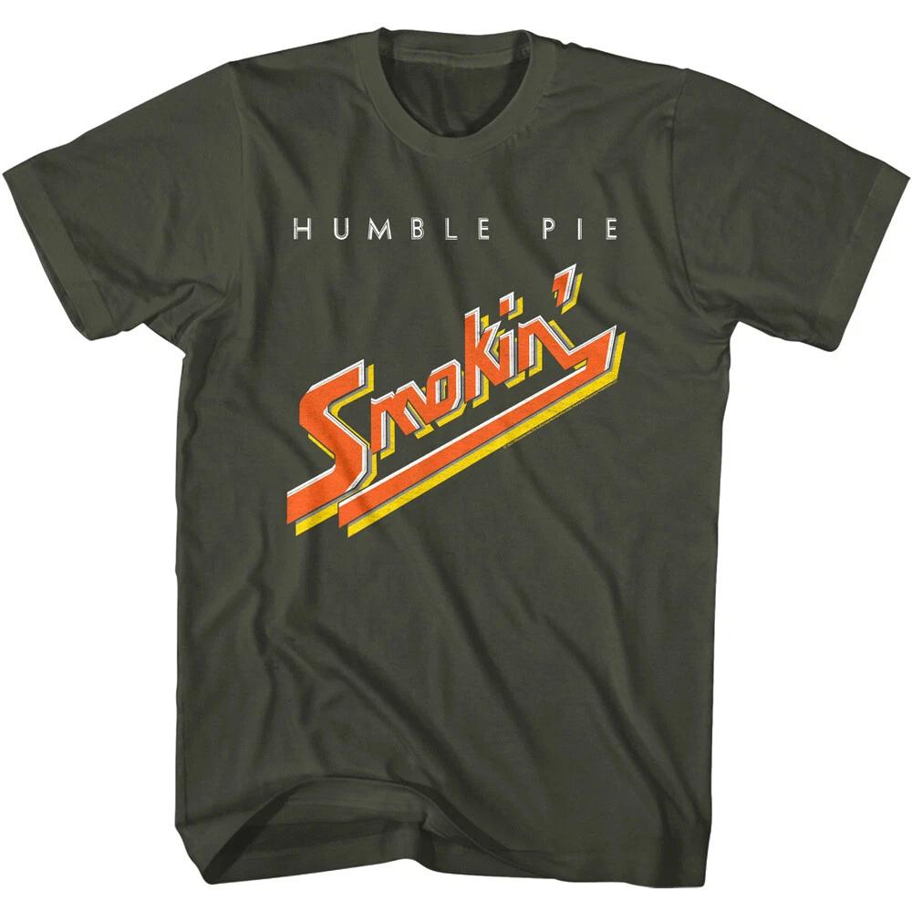 

Humble Pie Smokin Album Men s T Shirt Hard Rock Band Concert Tour Supergroup 4XL