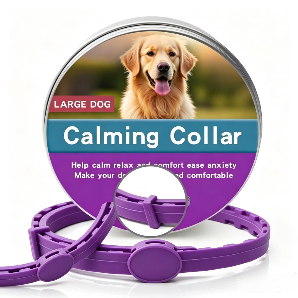 Dog Flea Collar Flea And Tick Prevention Collar Pet External Insect Repellent Collar Flea Collar Aluminum Box