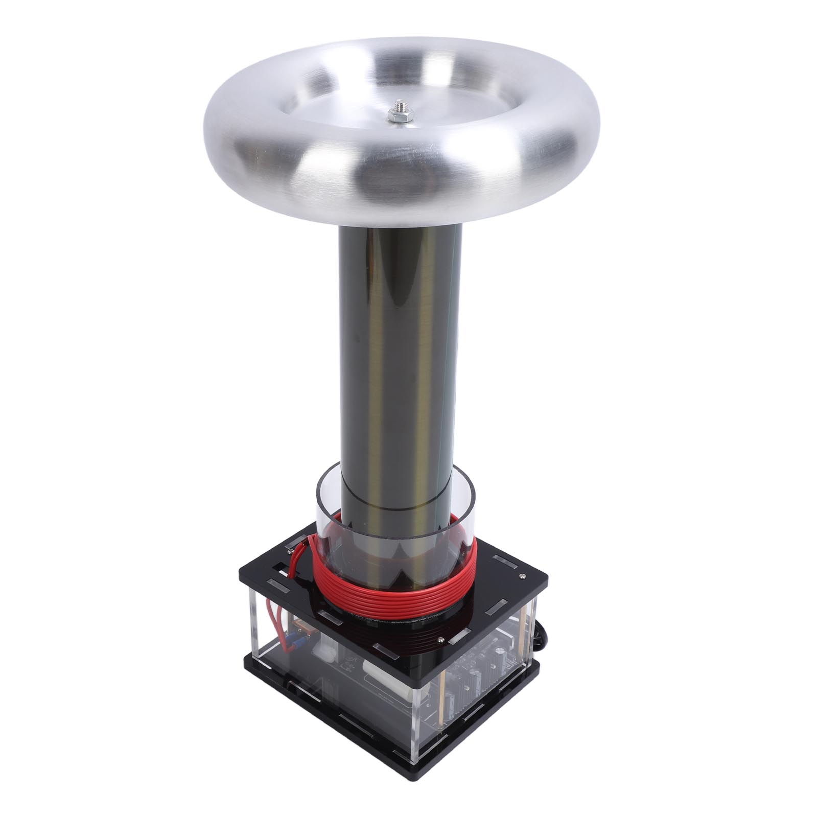 

Музыкальная катушка Тесла высокой емкости 800 Вт, чувствительная индуктивная дуга, музыкальная катушка Тесла для лаборатории