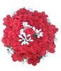 @ Beautiful Flowers Artificial Bridal Big Hair Bun For Wedding Zr-2867-60%Off