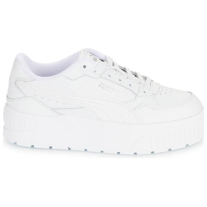 Puma Karmen II Abrasion Resistant Low Top Casual Shoes Women's White 397461-02