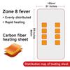 USB Charging Heated Blanket Shawl 3 Heating Level Heated Shawl Throw Blanket Flannel 8 Heated Areas for Outdoor Home Office