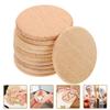 10pcs Natural Beech Natural Wood Round Disc Wood Craft Multi Size Blank Wood Pieces Unfinished DIY Wood Round Slice Handwork