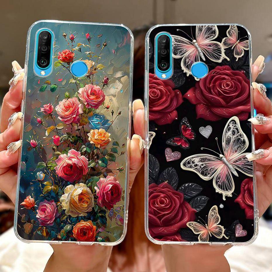Cute Painting Phone Case For Huawei P30 Lite / P30 Pro / P30 Soft Silicone TPU Back Cover Cases For Huawei P30Lite P 30 P30Pro