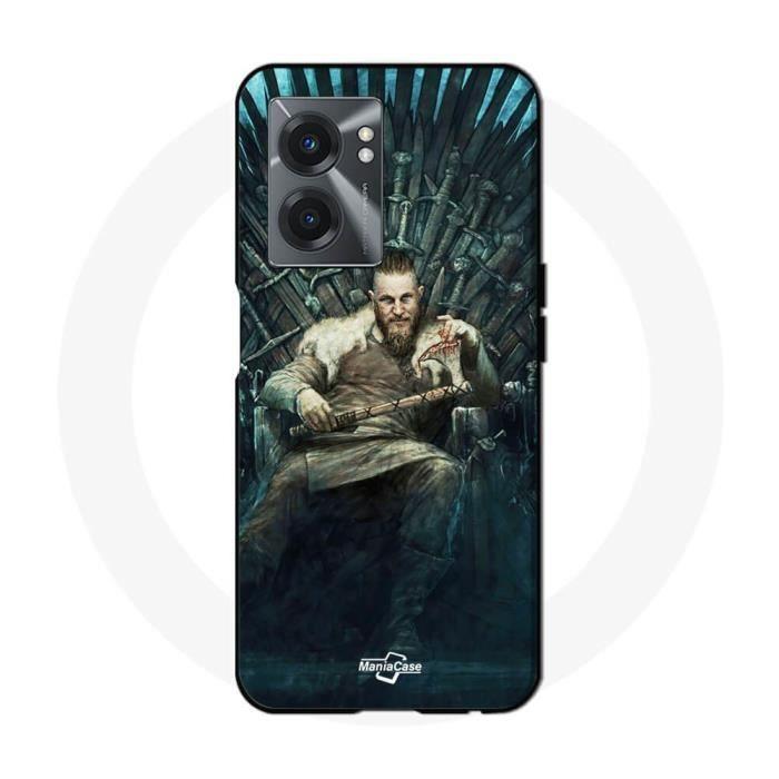 Coque - Maniacase - Realme V23 - Souple - Noir - Vikings Game of Thrones