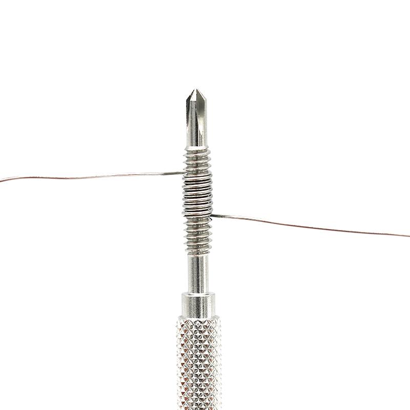 Coil Jig 2.5mm For Loose Wrapped Wire Winding Tool DIY Heating Wire Loose Winding Artifact Both Forward And Reverse