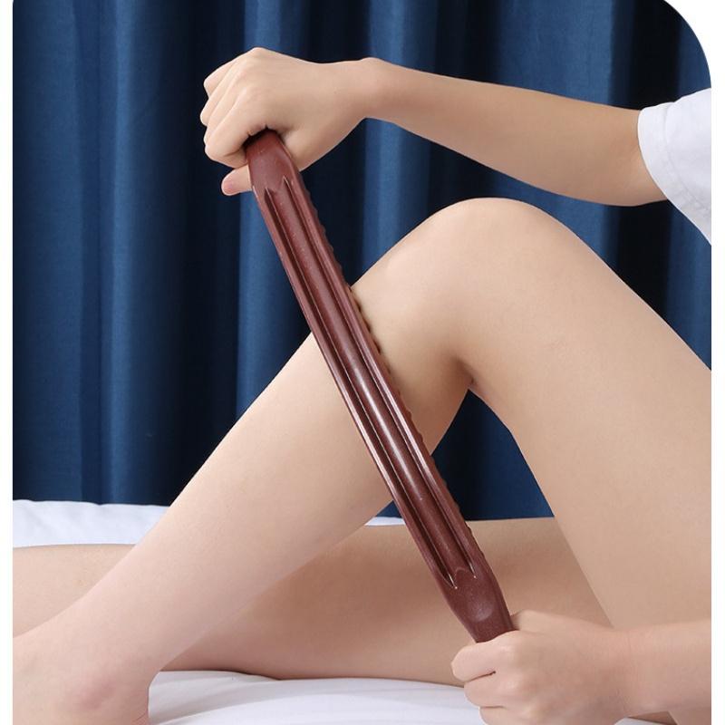 37 Perlen Körpermassagestab, Manueller Muskelroller für Nacken, Taille, Bauch, Professionelles Tiefengewebsmassagegerät Ganzkörper-Gesundheitswerkzeug