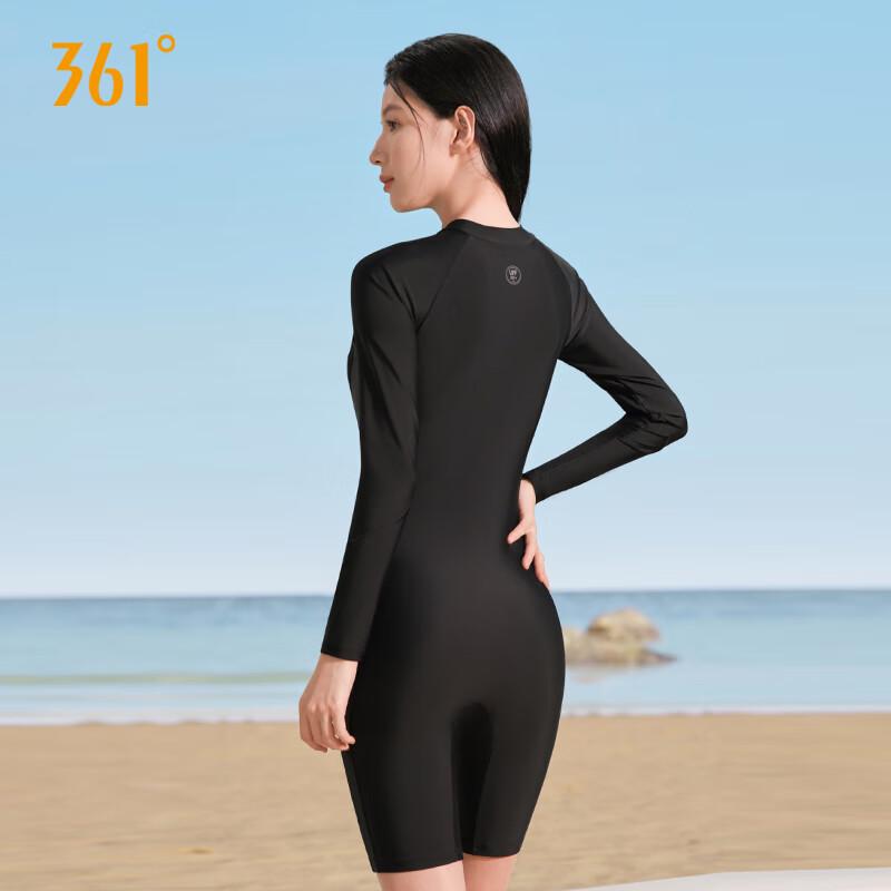 361° Women's Long Sleeve One-Piece Rash Guard Swimsuit