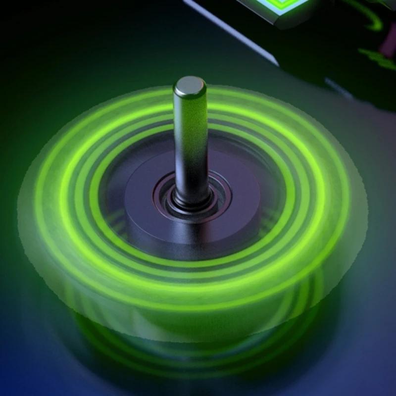 Fingertip Gyroscope Decompression Tool Metal Magic Fidget Spinner Super Black Technology Toys EDC Adults Boys Antistress ORIGIN
