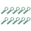 10pcs R-Shaped Metal Body Clips for 1/10 1/8 Model Car Durable Stainless Steel Pins for RCs Model Car Simple Fixing