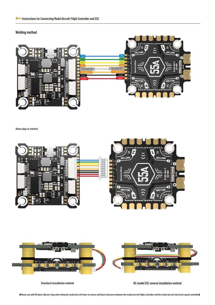 SpeedyBee F405 V5 4-in-1 ESC & FPV Flight Controller.