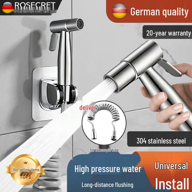 Rosecret High-Pressure Toilet Spray Gun Set Standard