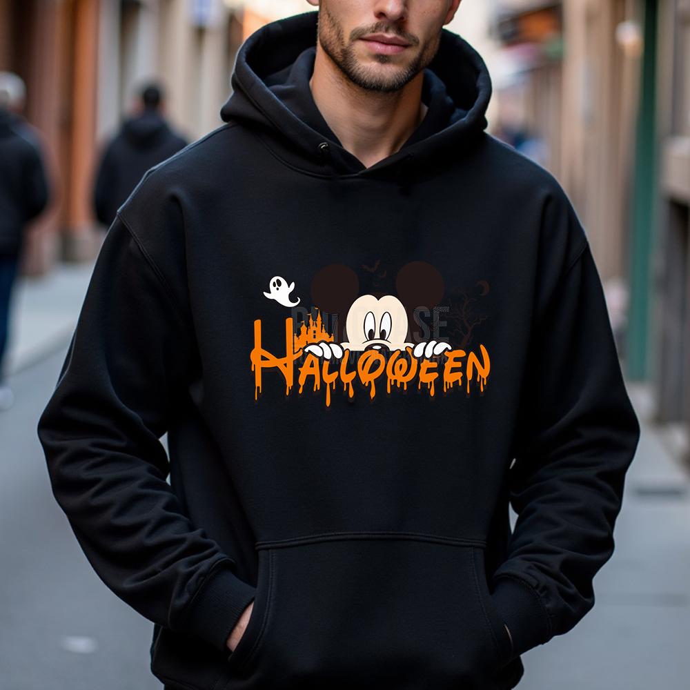 New Men's Fall Fashion Mickey Halloween Hoodie Comfortable Casual Men's Sweatshirt Top