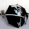 Naruto Anime pattern, automatic folding umbrella, portable and foldable design, 8 ribs, a Christmas or birthday gift.