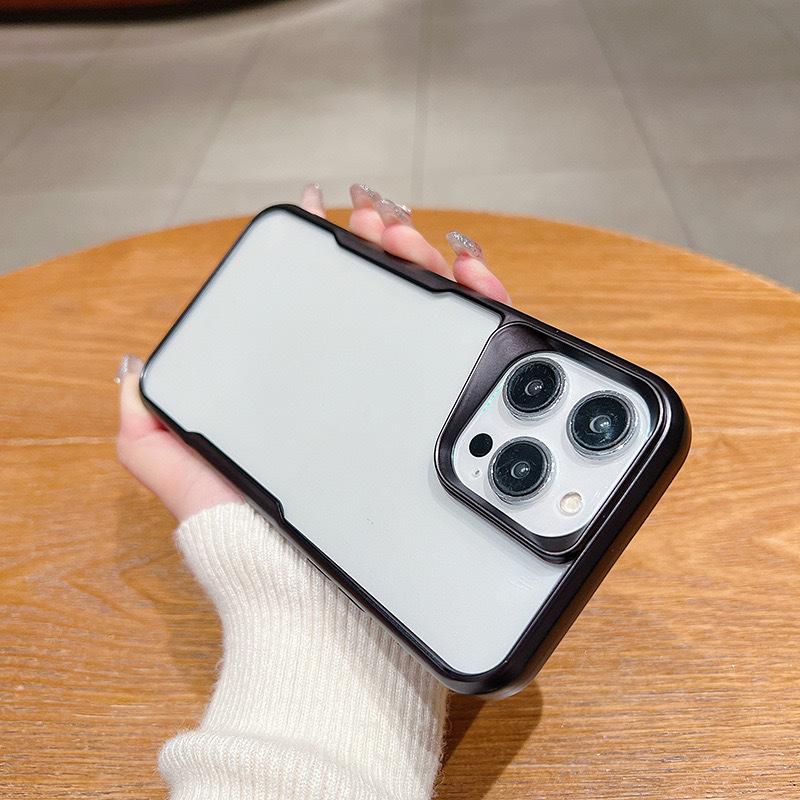 

Applicable To Apple 15 Mobile Phone Case Laser Carved Blade Frosted Shell IPhone 14 ProMax Matte Electroplating Protective Case Soft Apple 14/15Plus Universal