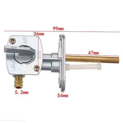 Gas Fuel Tank Valve Petcock Switch Assembly For Kawasaki Kdx200 Kdx220 Kdx250